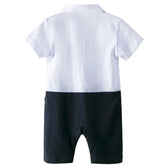 Baby Boys Captain Costume Halloween Carnival Romper Playsuit